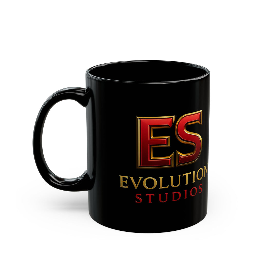 Evolution Studios Black Ceramic Coffee Mug