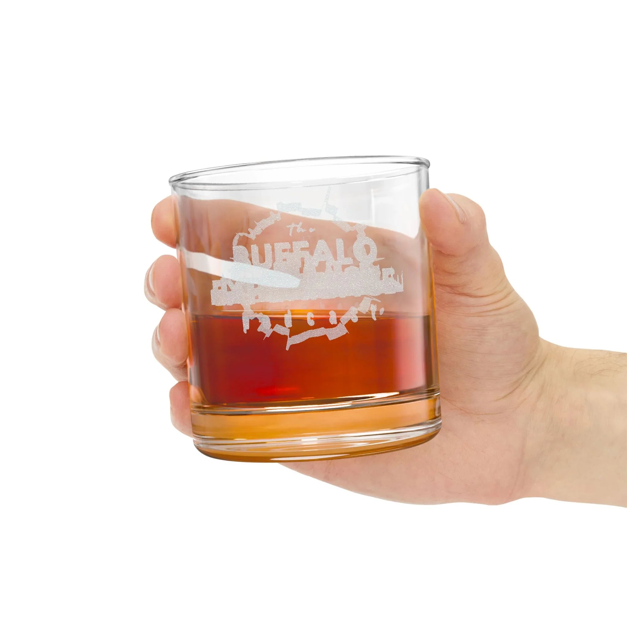 Engraved 10.5oz Podcast Whiskey Glass