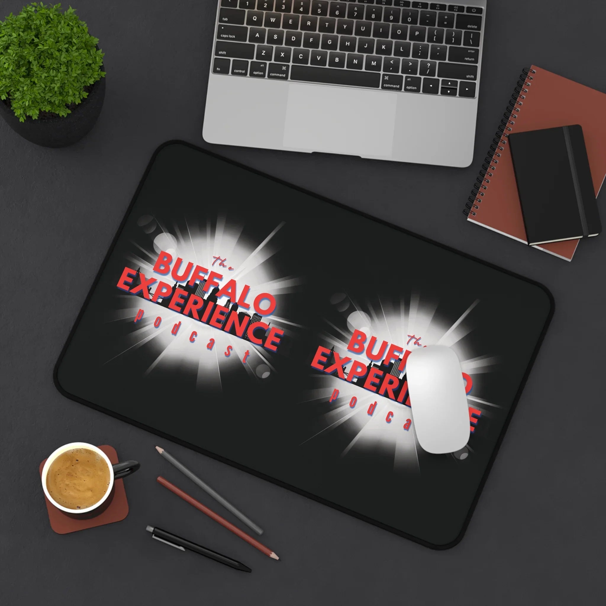 Podcast Logo Desk Mat