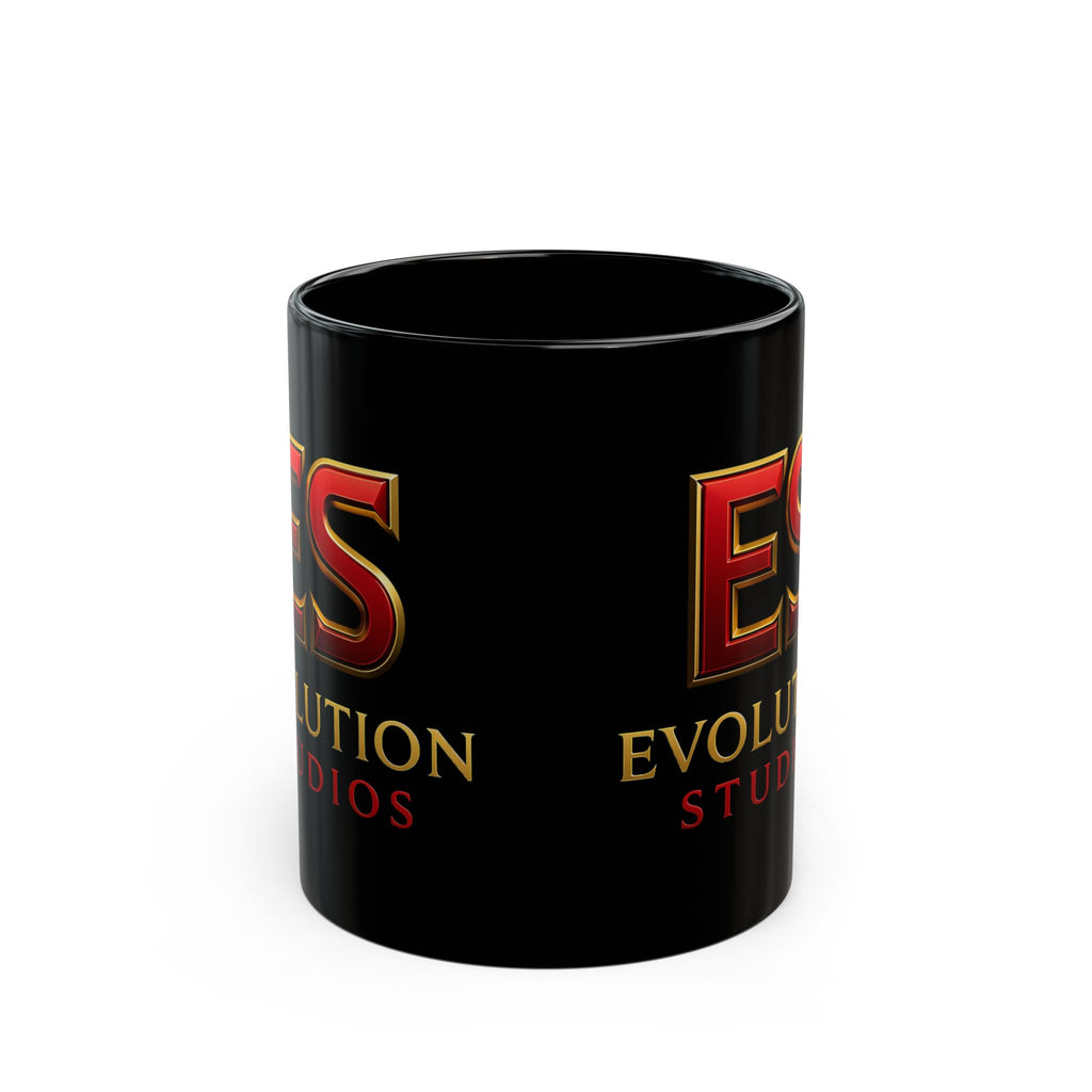 Evolution Studios Black Ceramic Coffee Mug