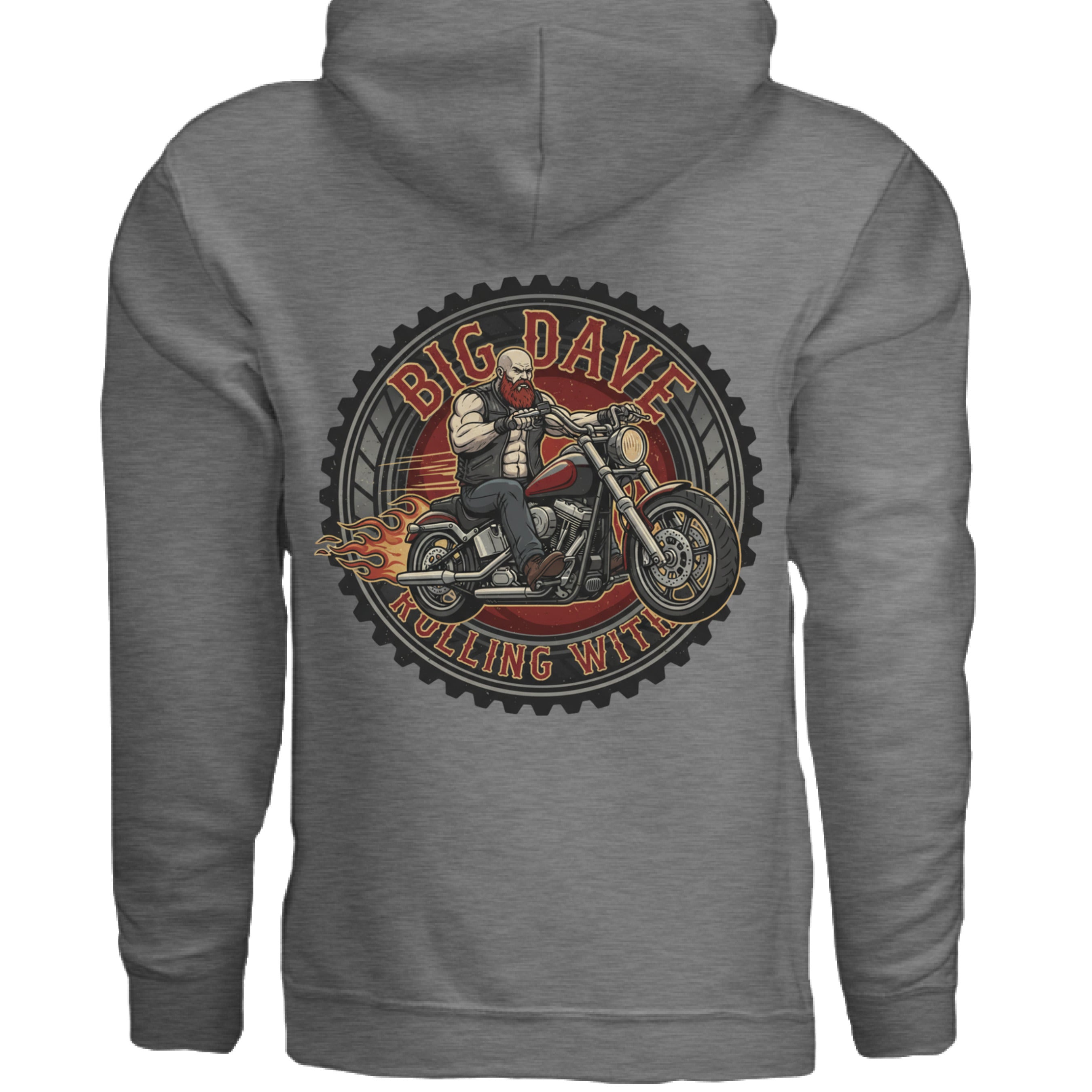 GRAPHITE HEATHER - BACK